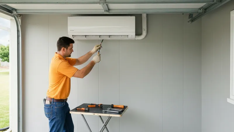 Maintenance post-installation d'un climatiseur